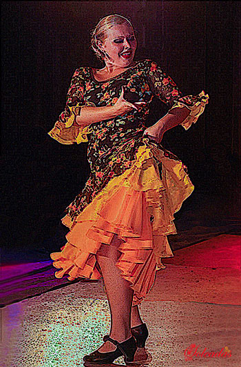 Студия танца фламенко «Soleadas», г. Одесса: булериас