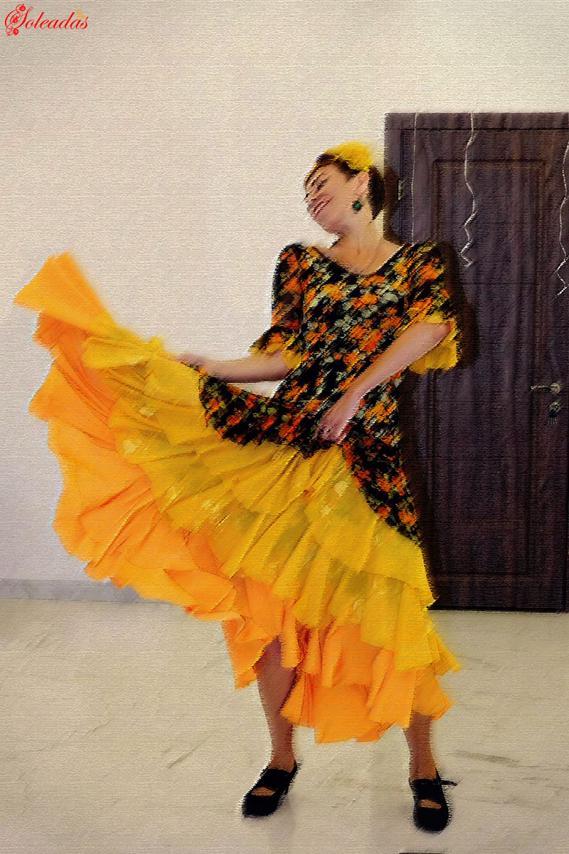 Студия танца фламенко «Soleadas», г. Одесса: румба фламенко